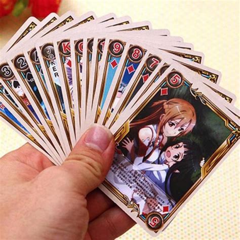 anime poker cards